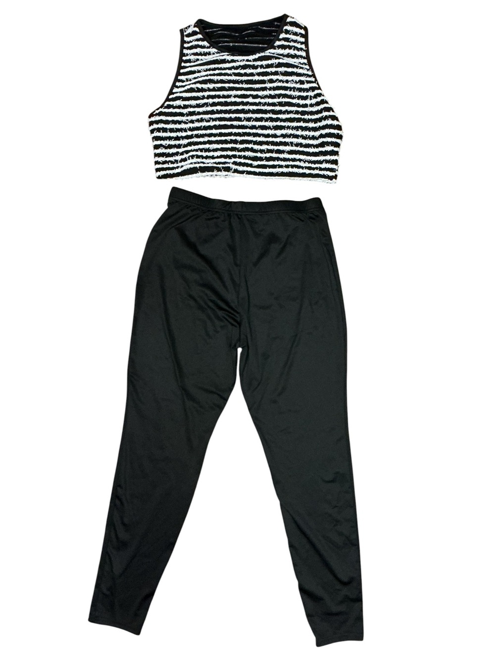 High-Rise Black Everyday Leggings - Sleek Support